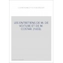 LES ENTRETIENS DE M. DE VOITURE ET DE M. COSTAR. (1655).