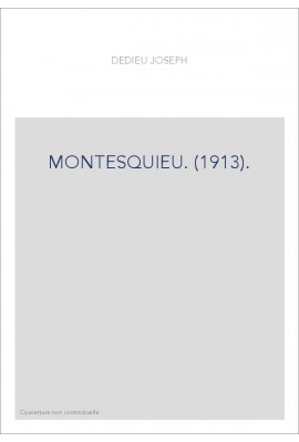 MONTESQUIEU. (1913).