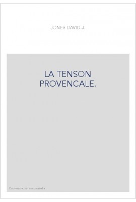 LA TENSON PROVENCALE.