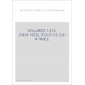 VOLUMES 1-213. (1818-1825). (TOUT CE QUI A PARU).