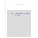 STUDI FRANCESI VOLUME 2 (1958)