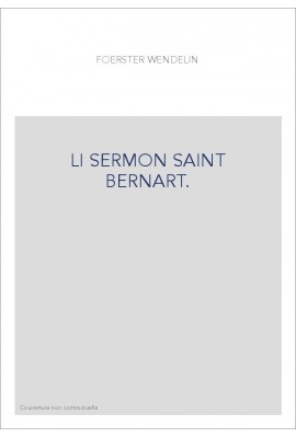 LI SERMON SAINT BERNART.