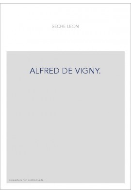 ALFRED DE VIGNY.