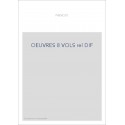 OEUVRES 8 VOLS rel DIF
