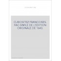CURIOSITEZ FRANCOISES, POUR SUPPLEMENT AUX DICTIONNAIRES.