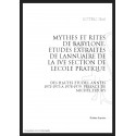 MYTHES ET RITES DE BABYLONE