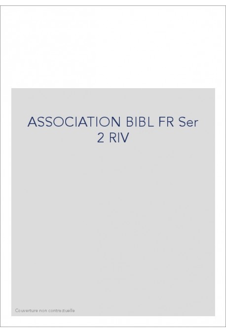 ASSOCIATION BIBL FR Ser 2 RIV