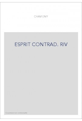 ESPRIT CONTRAD. RIV