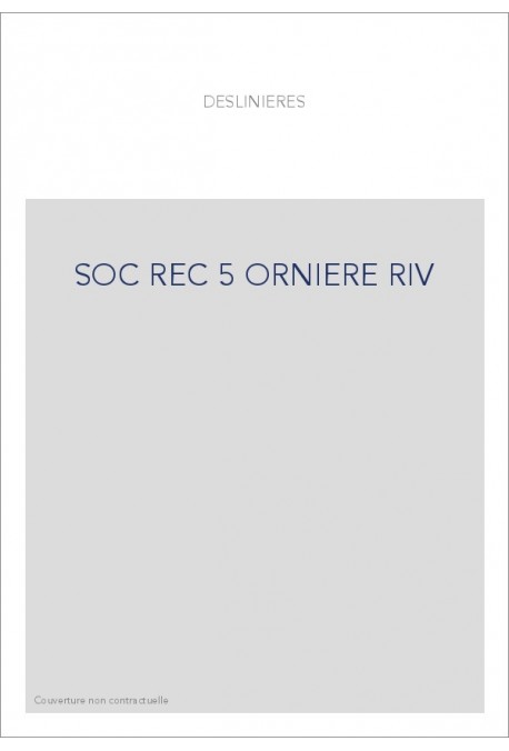 SOC REC 5 ORNIERE RIV