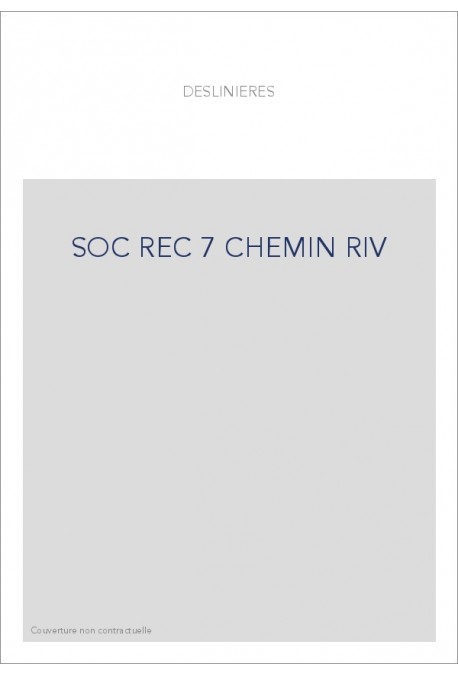 SOC REC 7 CHEMIN RIV