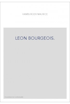 LEON BOURGEOIS.