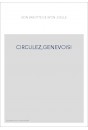 CIRCULEZ,GENEVOIS!