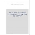N° 28. 2004. BENJAMIN CONSTANT ET LE GROUPE DE COPPET