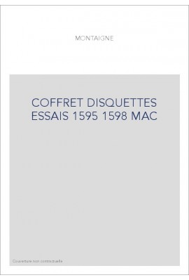 COFFRET DISQUETTES ESSAIS 1595 1598 MAC