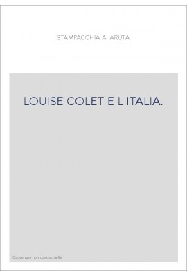 LOUISE COLET E L'ITALIA.