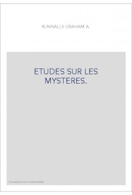 ETUDES SUR LES MYSTERES.