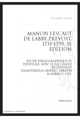MANON LESCAUT DE L'ABBE PREVOST (1731-1759).