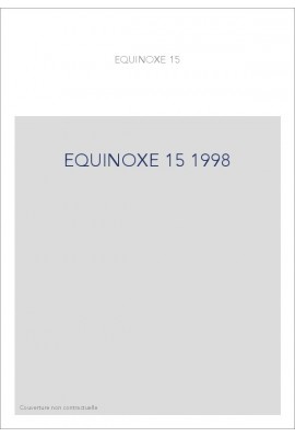 EQUINOXE 15 1998