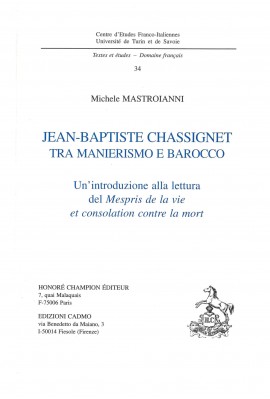 JEAN-BAPTISTE CHASSIGNET TRA MANIERISMO E BAROCCO