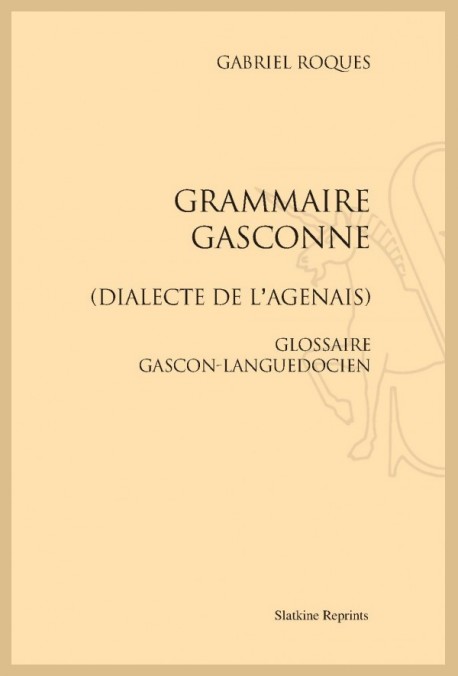 GRAMMAIRE GASCONNE
