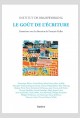 LE GOÛT DE L'ÉCRITURE