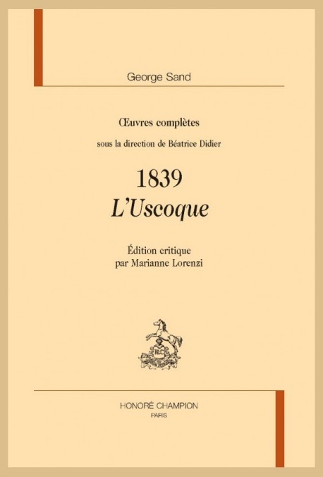 OEUVRES COMPLÈTES. 1839. L'USCOQUE