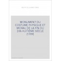 MONUMENT DU COSTUME PHYSIQUE ET MORAL DE LA FIN DU DIX-HUITIÈME SIÈCLE (1789)