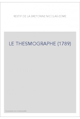 LE THESMOGRAPHE (1789)