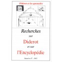 RECHERCHES SUR DIDEROT ET SUR L'ENCYCLOPÉDIE 47 - 2012