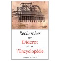 RECHERCHES SUR DIDEROT ET SUR L'ENCYCLOPÉDIE 50 - 2015