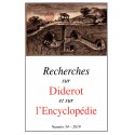 RECHERCHES SUR DIDEROT ET SUR L'ENCYCLOPÉDIE 54- 2019