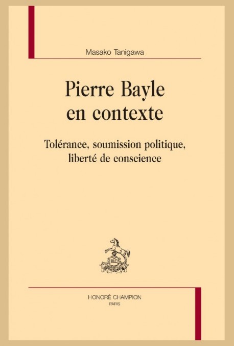 PIERRE BAYLE EN CONTEXTE