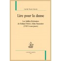 LIRE POUR LA DANSE